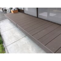 ウッドデッキ取付工事
