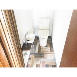 押入れをトイレスペースに