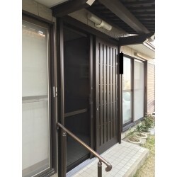 豊川市　玄関引戸取替工事