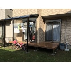 リウッドデッキ、テラス屋根取付