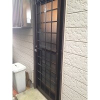 豊橋市 勝手口ドアを風を取り入れられる通風タイプに取替え!