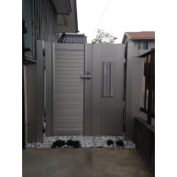 豊橋市 門扉取付工事