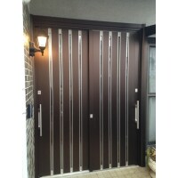 豊橋市 玄関引戸取替工事