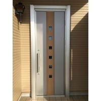 玄関リフォーム ドア (豊橋市 富士見台)