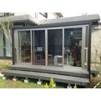 愛知県豊橋市でアウトドアリビング目的でテラス囲いを取付ました