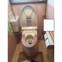 愛知県豊川市で手洗い付タンクレストイレに取り替えました。