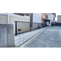 豊橋市でフェンスの取替工事をしました。