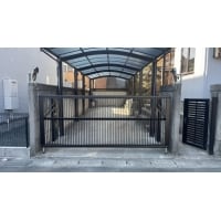 豊橋市で電動カーゲートの交換をしました。