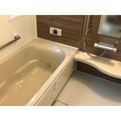 デザイン性と使い勝手をよくした、浴室
