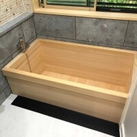 K様邸 お孫さんと自宅で温泉を楽しむ「桧風呂」リフォーム