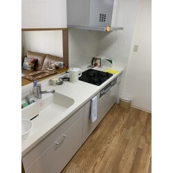 マンションのキッチンと洗面台を取替えました。