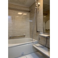 あたたかい浴室と収納たっぷりの洗面台になりました