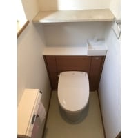 「スッキリ空間を維持できる」トイレ・洗面リフォーム