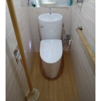 トイレ手洗い撤去&便器交換工事