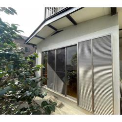 サッシ改修工事を行いました。