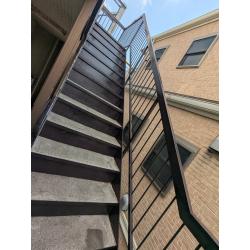 外階段塗装工事