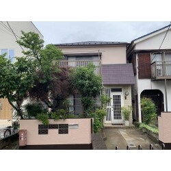 外壁塗装と瓦屋根からコロニアル屋根へイメージチェンジ