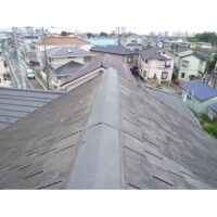 台風で飛んだ屋根のコロニアルカバー補修工事