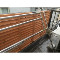 M様邸ベランダフェンス交換工事