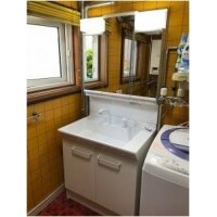 201806洗面台取替え工事 (3面鏡)