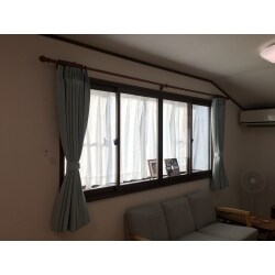 西日で暑くなるリビングを二重窓で解決！(宝塚市・S様邸)
