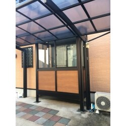 テラス囲いでペットに癒しの場を！(神戸市・Y様邸)