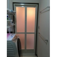 ハウスメーカーの浴室折れ戸の交換(神戸市西区・K様邸)