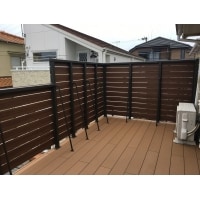 台風被害に遭ったベランダデッキ工事(神戸市西区・N様邸)