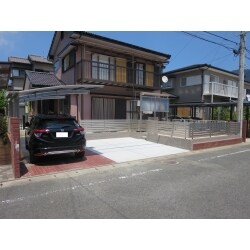 駐車場の増設と外構工事