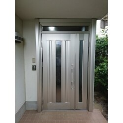 工事はたった一日。玄関ドア取替