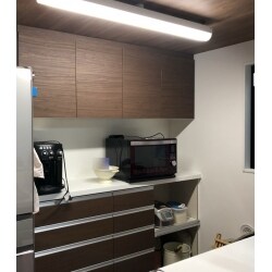 ご新居にカップボードを新設
