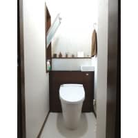 キャビネット式トイレですっきりトイレリフォーム