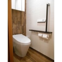 トイレも自分好みのナチュラルな空間に