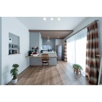 グレーで統一したナチュラルな家/埼玉県日高市