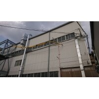 T社様 工場外壁 錆汚れがなくなりました