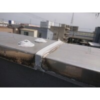 K様邸 雨漏り 笠木部分シーリング施工