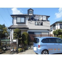 施工内容 ／ 外壁塗装
使用塗料 ／ 日本ペイント：パーフェクトトップ
