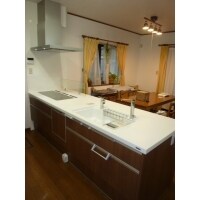 キッチンリフォーム トリプルワイドIHで調理しやすく