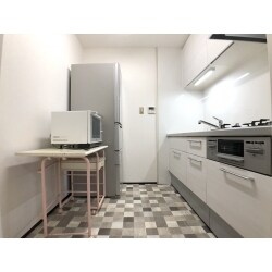 シンプルでお手入れしやすいキッチン