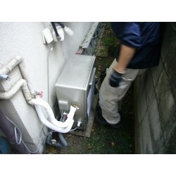 省エネタイプの給湯器でお財布にもやさしく大満足です。