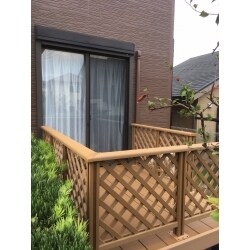 ウッドデッキ設置