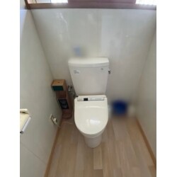 トイレの交換工事を行いました