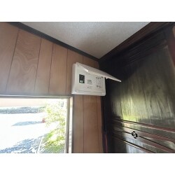 分電盤取替をし、電気量も大きくしました