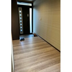 和の落ち着きある玄関