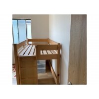 子供部屋に壁をつくり1部屋を2部屋に