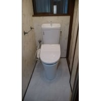 トイレの取替・床上げ工事