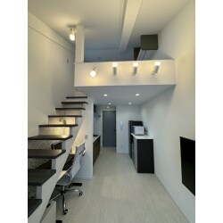 世帯用貸家フロアを単身用へ戸建てリフォーム