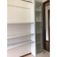 アイデア収納でスッキリ快適な脱衣所になりました。