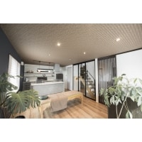 店舗を兼ねた二世帯戸建てリフォーム