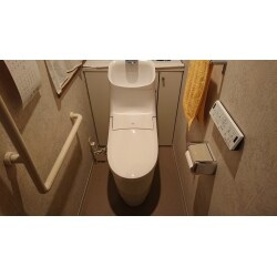 手洗いのしやすいトイレになりました！